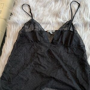 Gap Body Black Lace Camisole